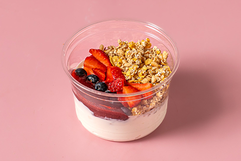 Red yogurt
